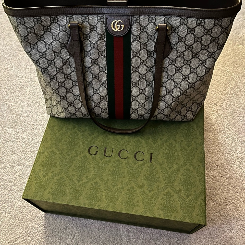 Ophidia GG Medium Tote
